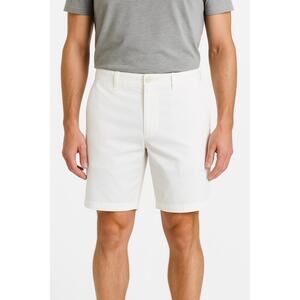 Perry Ellis‎ White Button Closure Belt Loops EDSH0091 Shorts Mens 38 Waist